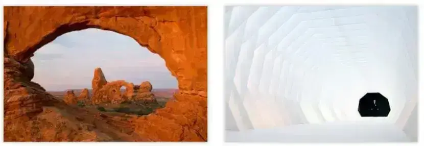 a close-up of a rock formation