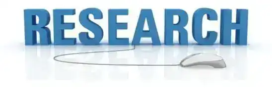 a close-up of a blue word