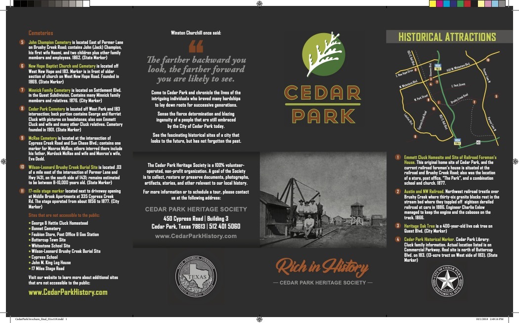 Cedar Park Brochure