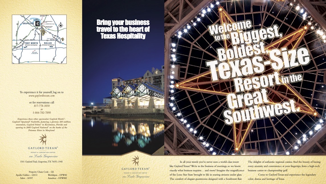 Gaylord Texan Brochure